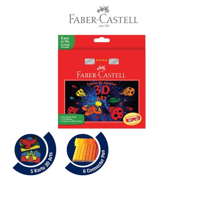 

Faber-Castell Color By Number 3D Art