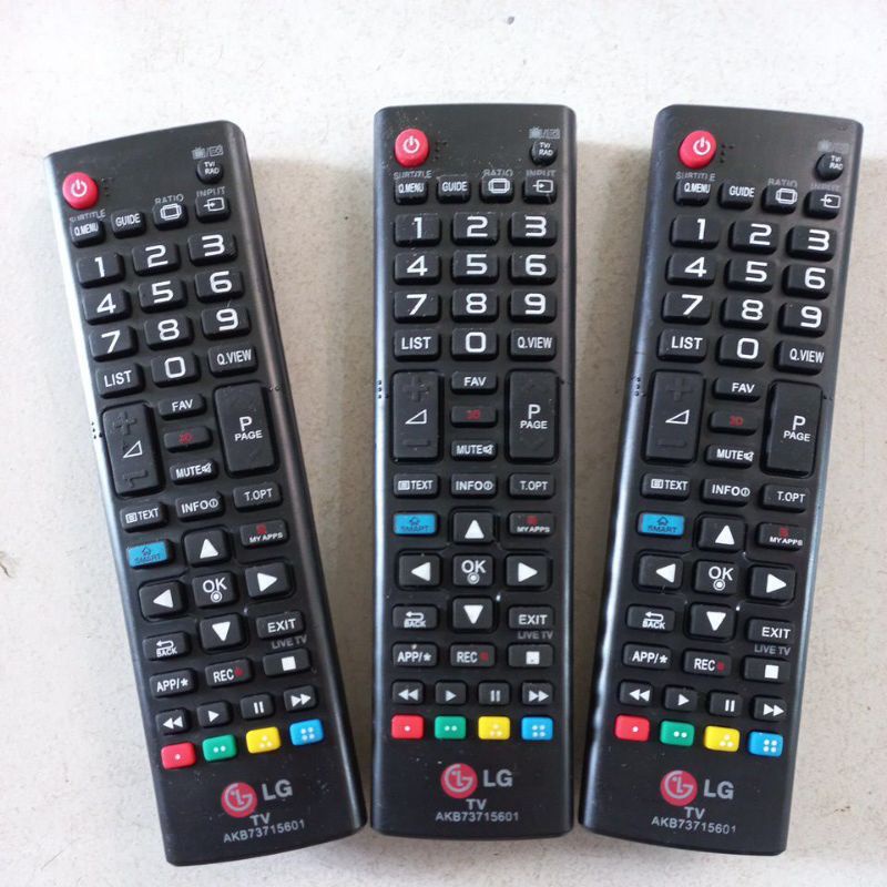 REMOTE REMOT TV LG  SMART TV LCD LED AKB73715601