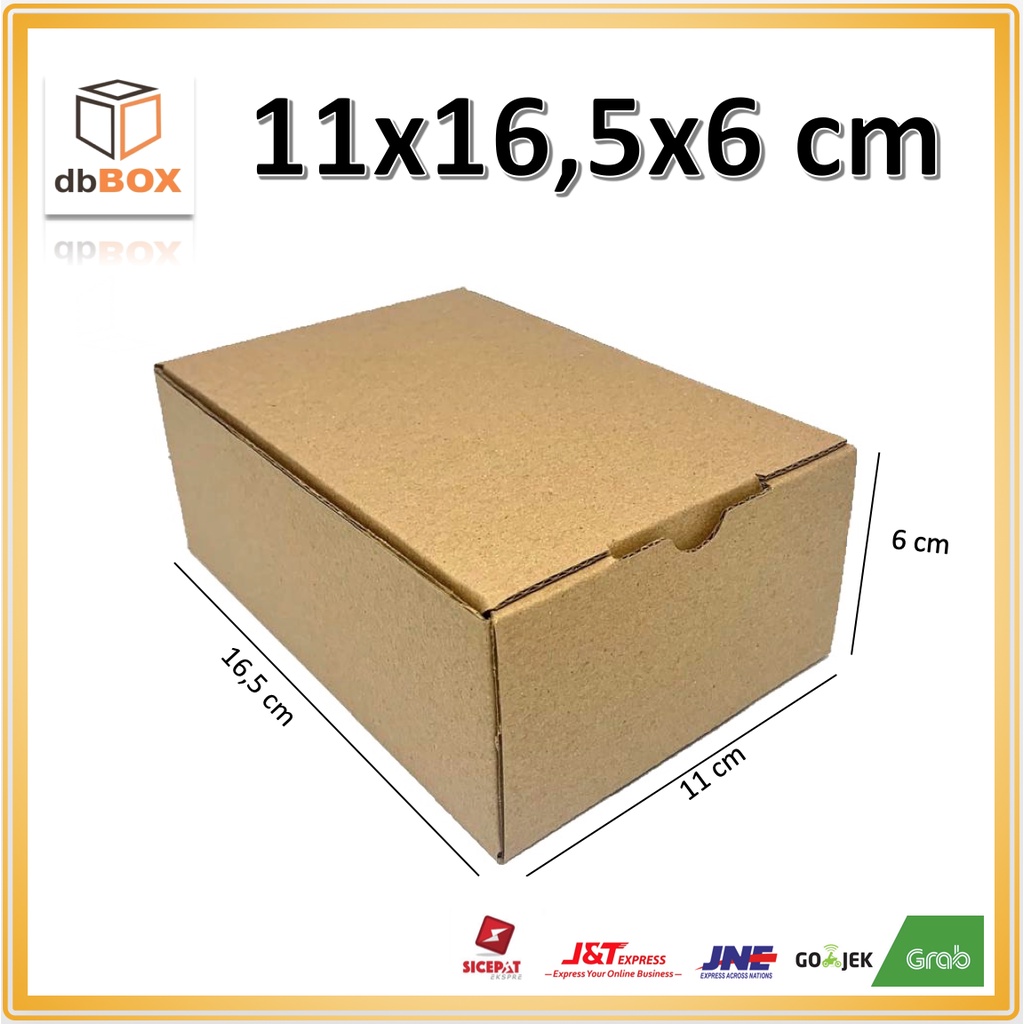 

Kardus 11x16,5x6 cm....Die Cut kotak aksesoris-dll model box pizza