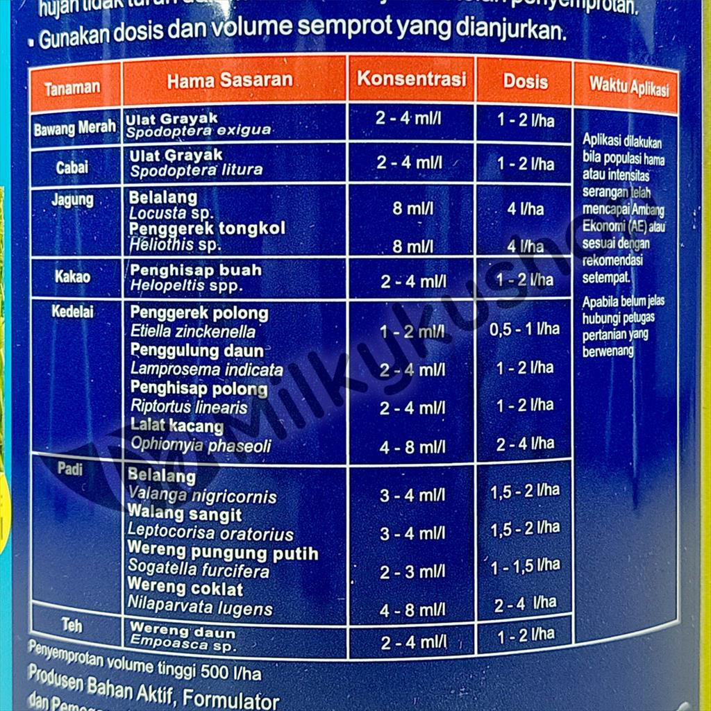 SIDABAS 500 EC 100 ML INSEKTISIDA