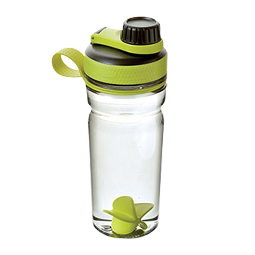 RUBBERMAID BOTOL MINUM  SHAKER 600ML - HITAM/HIJAU