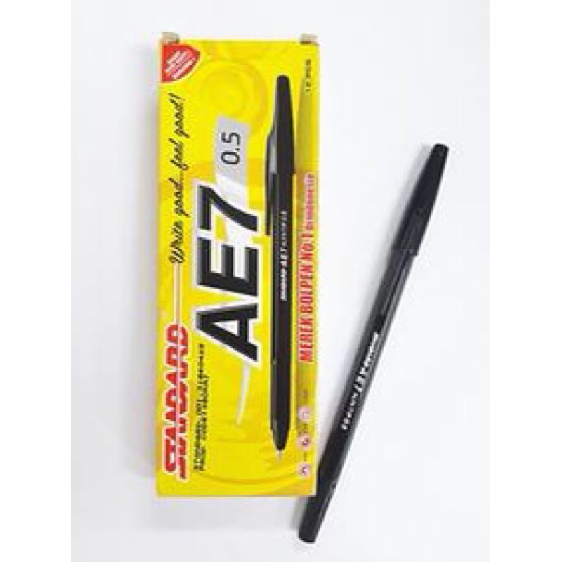 

Standard AE7 Opaque 12pcs Hitam 1056016