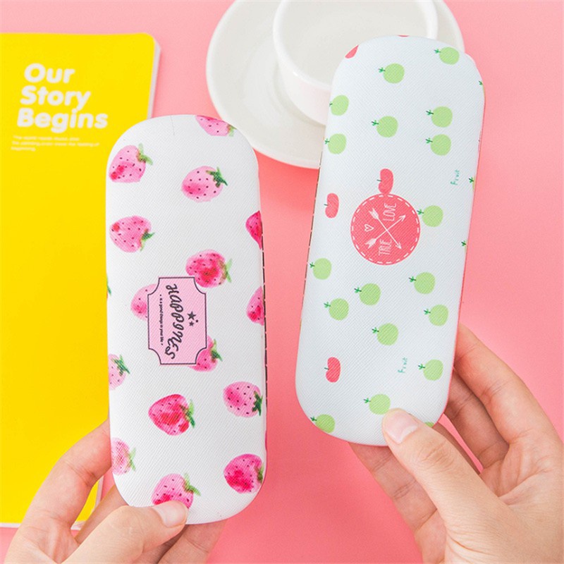 T&amp;Y  Kotak Kacamata Motif Buah Fruit Glasses Case Tempat Kaca Mata Karakter KW High Quality