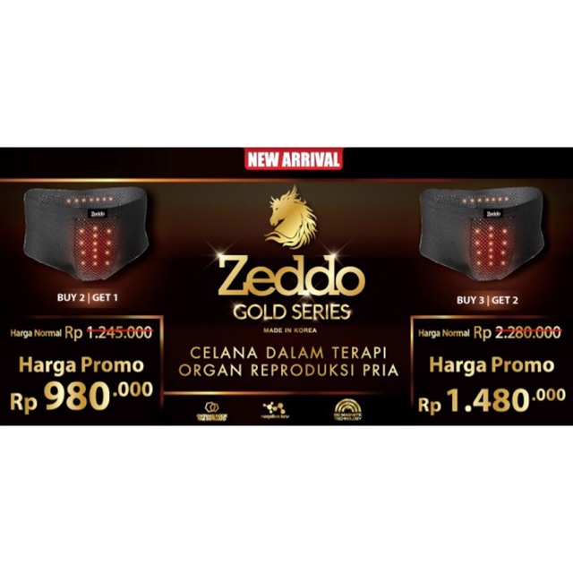 Zeddo Gold Buy 2 Get 1