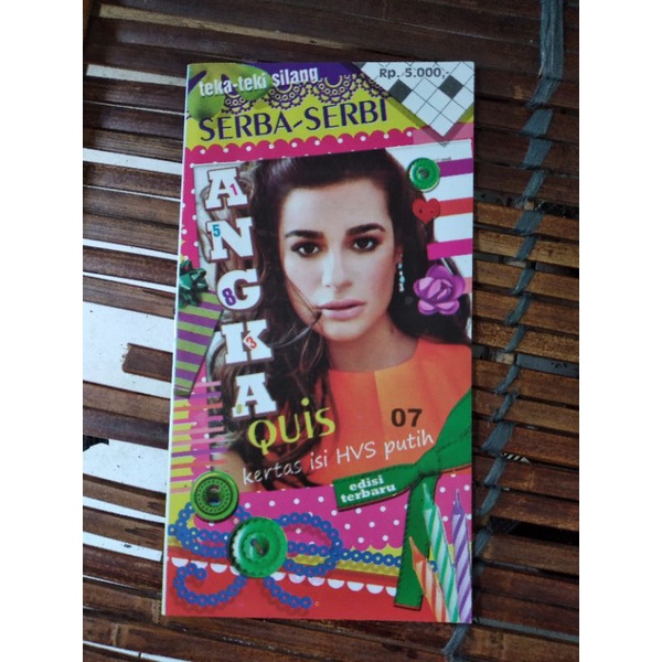 10 Pcs Buku Teka Teki Silang / Buku TTS angka panjang