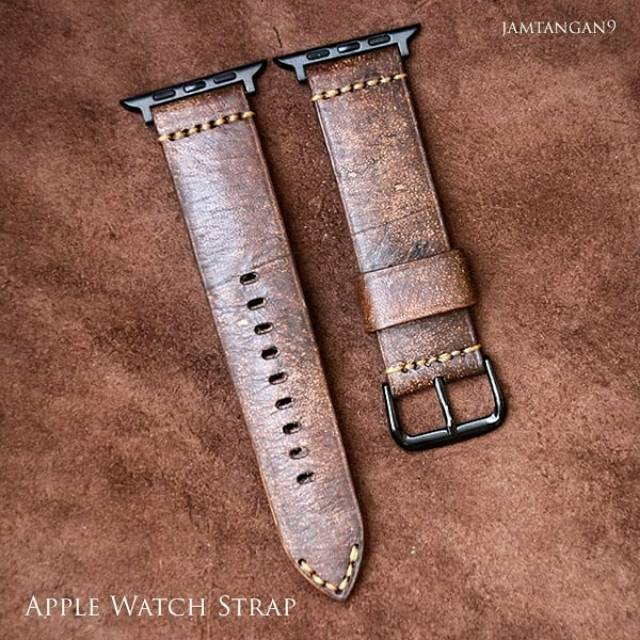 Strap Tali Jam Tangan Apple Watch 38 & 42  Kulit