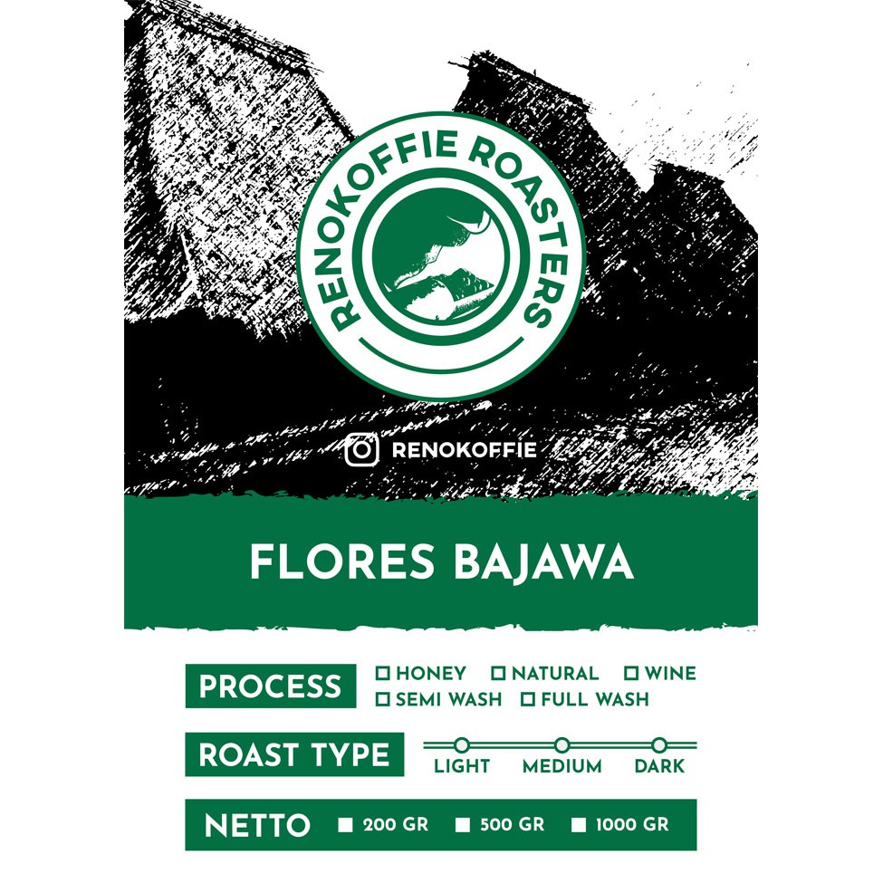 

Kopi Arabika Flores Bajawa Grade 1 (Biji/Bubuk)