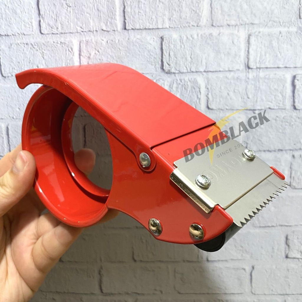 JOYKO Tape Dispenser Pemotong Lakban Tape Cutter 2&quot; TD-2S BESI MERAH