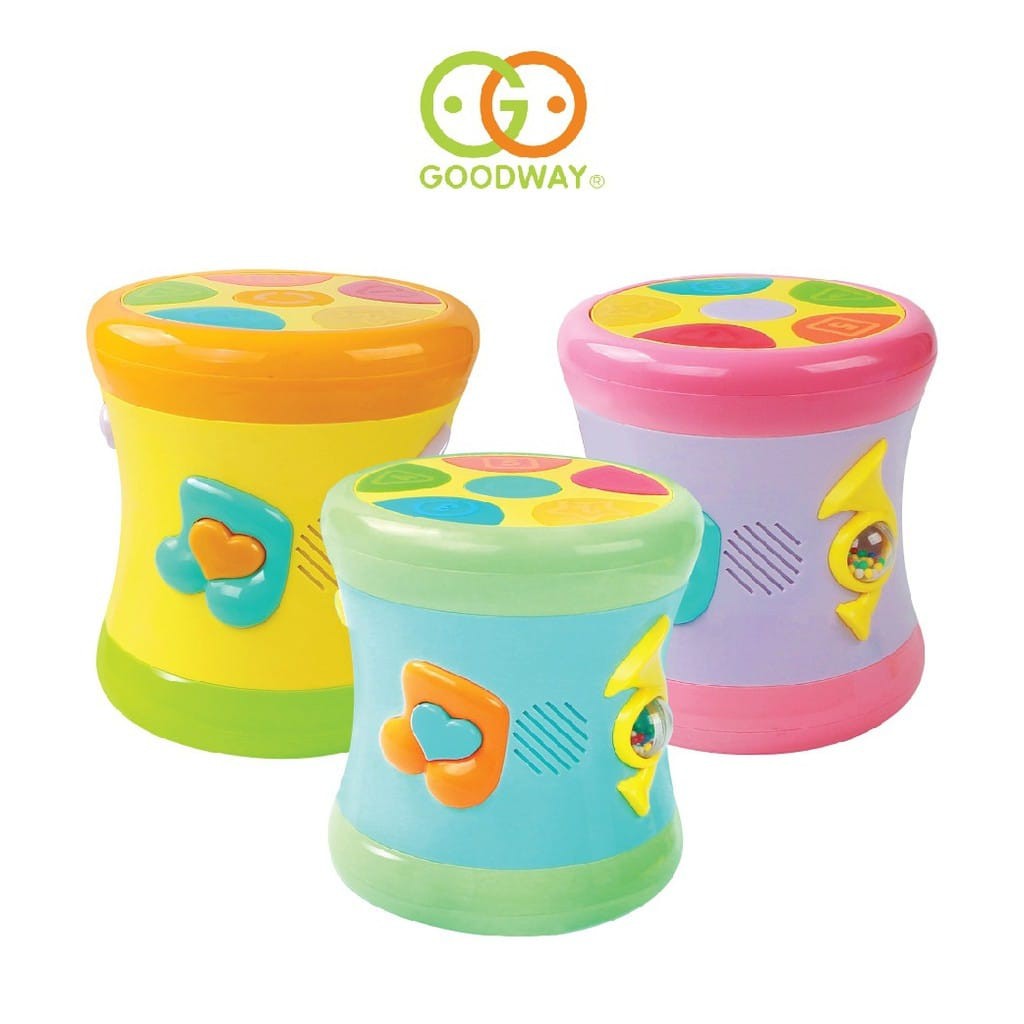 Goodway Two Sided Dynamic Drum Mainan Anak - GW3501