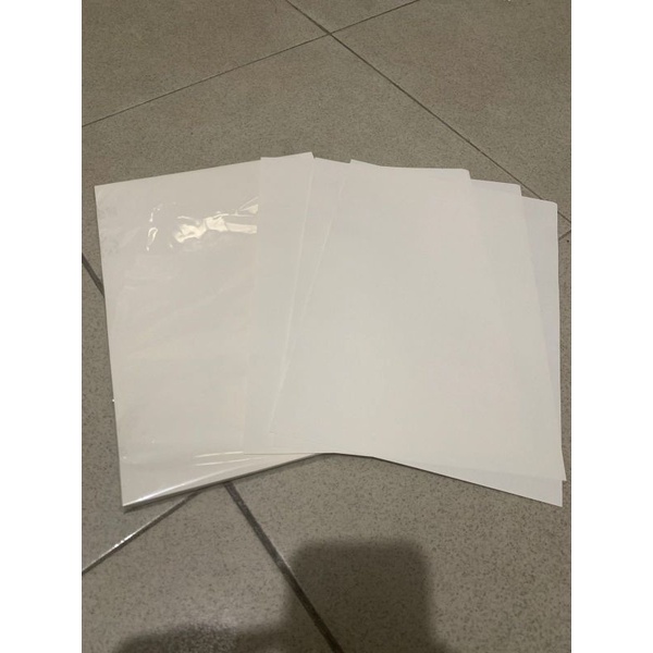 

Kertas Sticker White Glossy Khusus