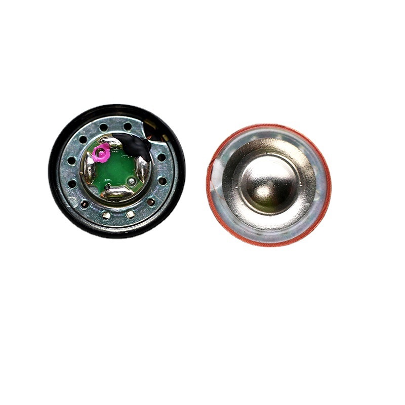 1 pair DIY earphone unit 15.4mm 32ohm flat-head speaker composite titanium membrane unit