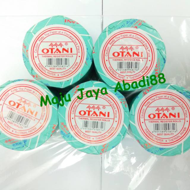 

Thermal Paper OTANI 80x80 (Blue)/ Kertas Struk Thermal 80x80 OTANI