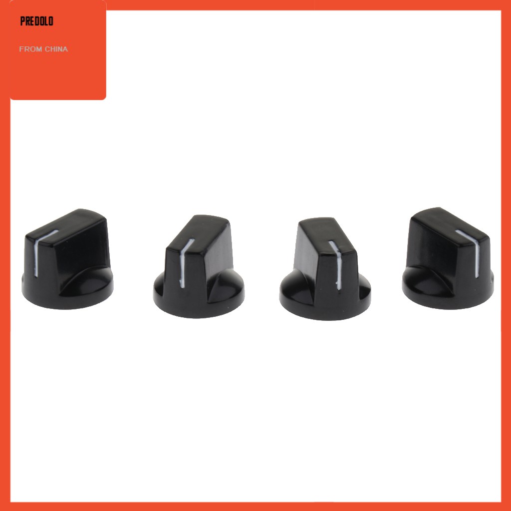 4pcs Knob Pedal Efek Gitar Bahan Plastik Untuk Hadiah