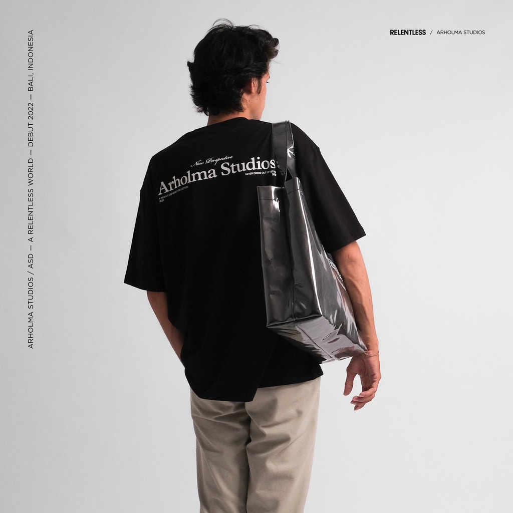 ARHOLMA STUDIOS – TOTEBAG &quot;EVERYDAY&quot; PVC BLACK