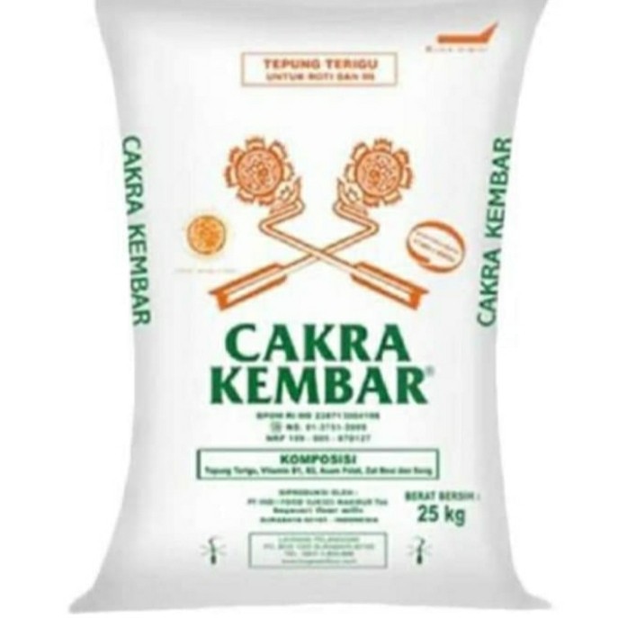 

TEPUNG CAKRA KEMBAR 25 KG BOGASARI