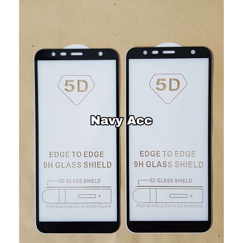 Tempered Glass Full Cover 5D Samsung J4 Plus - Tempered Glass J4 Plus