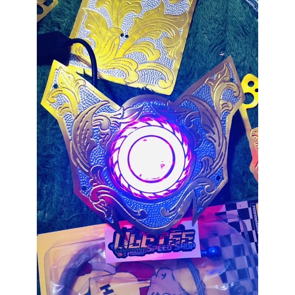 cover lampu mika ukir projie hilow vixion new nva/nvl tinggal pasang