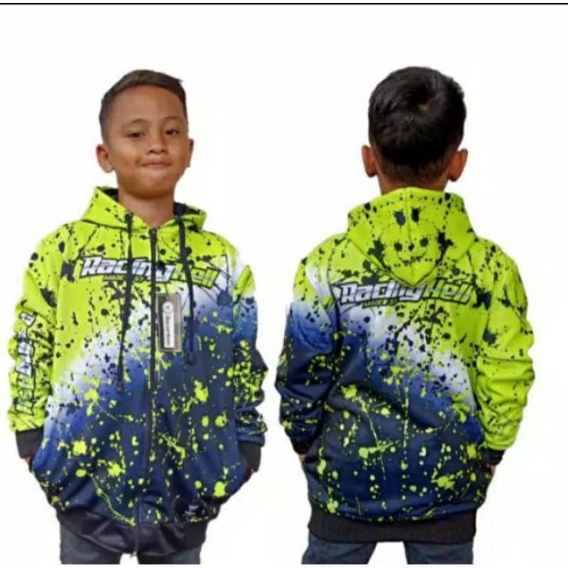 JAKET ANAK LAKI LAKI RACING HELL