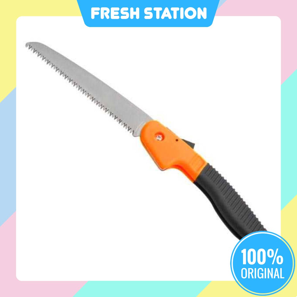 Gergaji Kayu Mini Kecil Lipat Portable Stainless Steel Bonsai Outdoor Taman