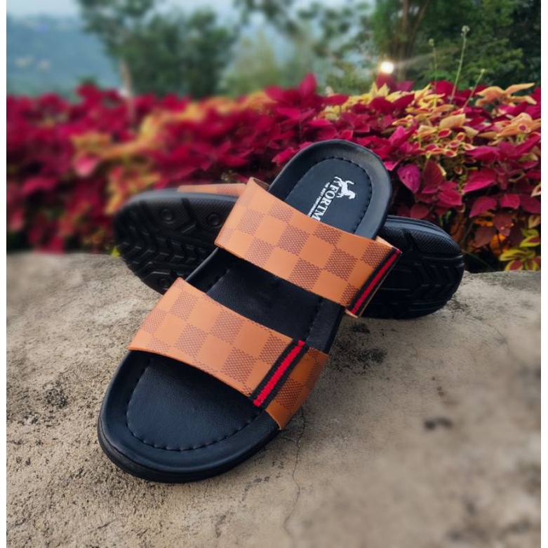 SANDAL SELOP PRIA CASUAL / SENDAL PRIA TERBARU / SANDAL COWOK KEREN