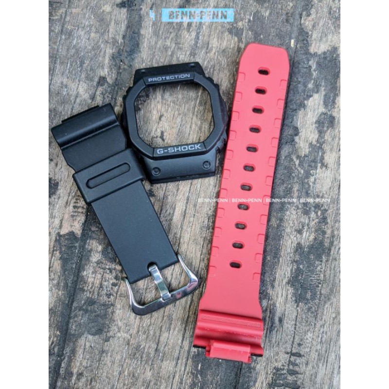 BEZEL STRAP JAM TANGAN CASIO G-SHOCK DW 5600 HR