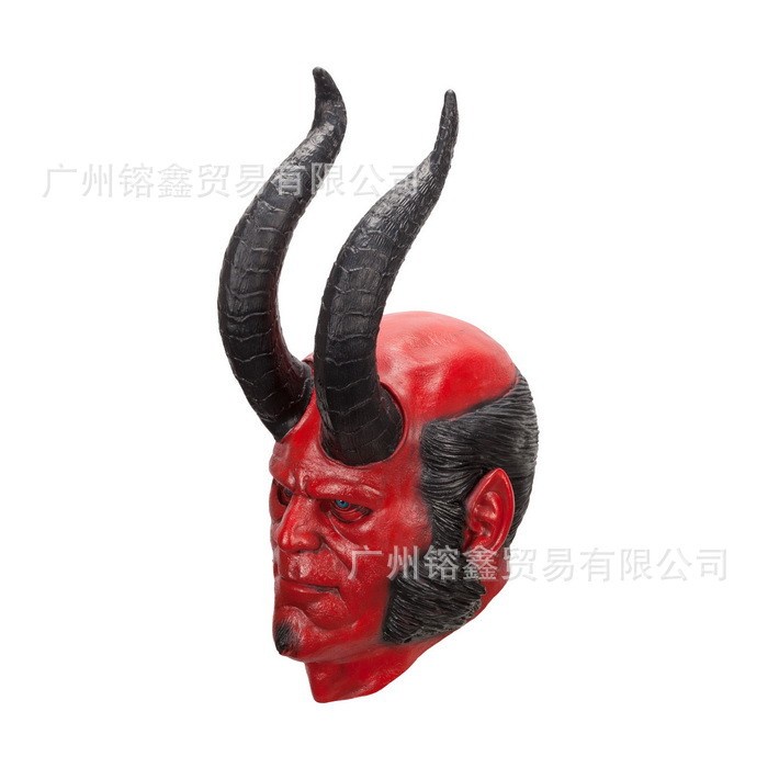 Topeng hell boy helboy tanduk mask halloween