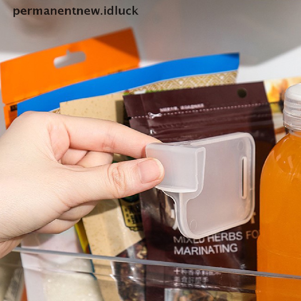 4 Pcs Papan Partisi Penyimpanan Botol Bahan Plastik Dapat Ditarik Untuk Kulkas