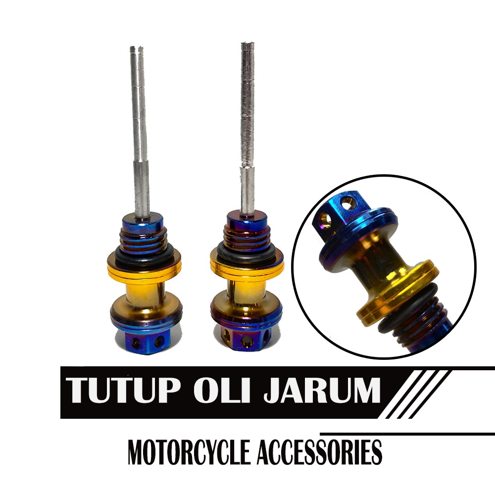 Tutup Oli Jarum Cnc Variasi Model Probolt FastBikes Beat Mio Nmax Vixion Scoopy Vario Xaber Ninja motor