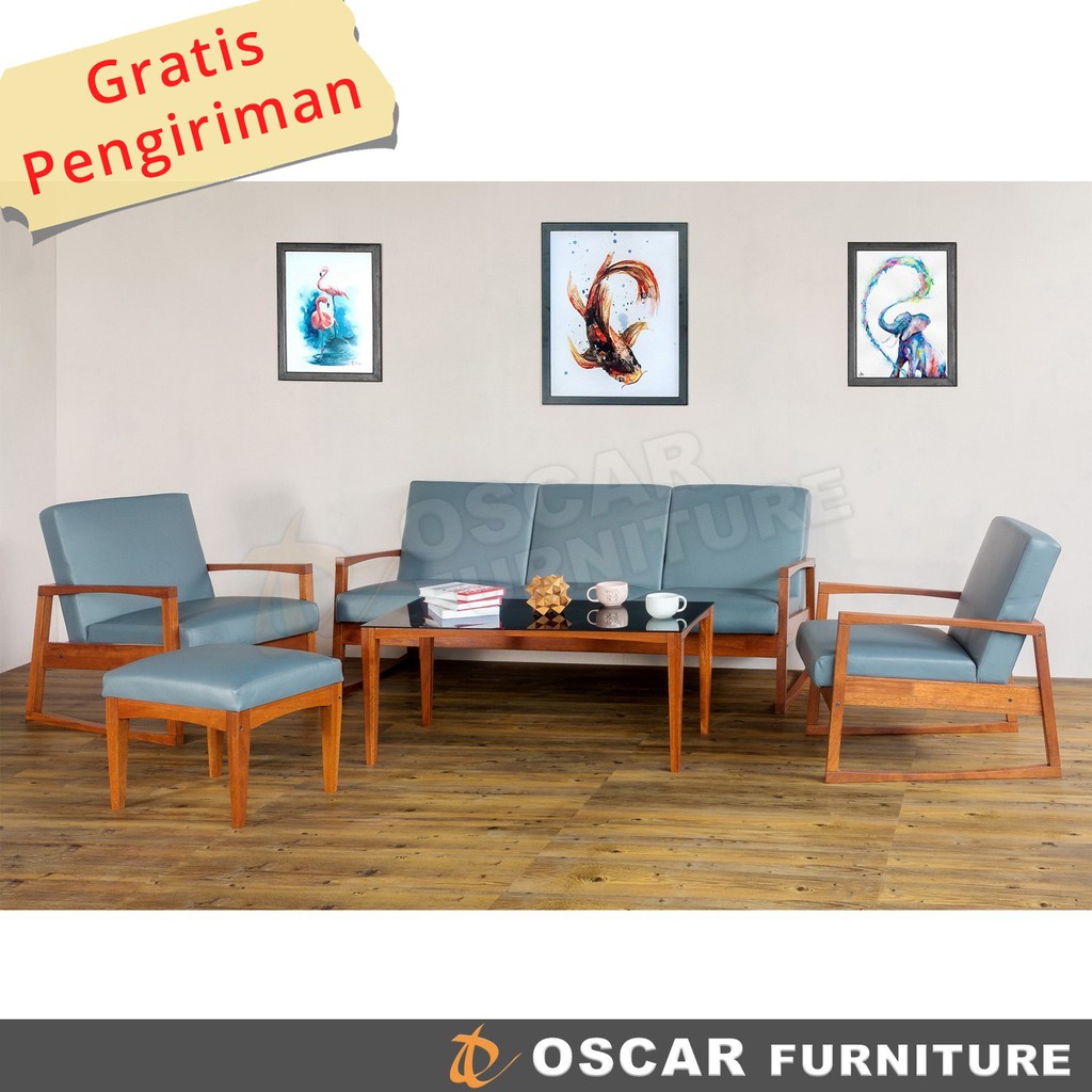 Oscar Furniture - Sofa Set Monza - Sofa Minimalis - Kursi Tamu