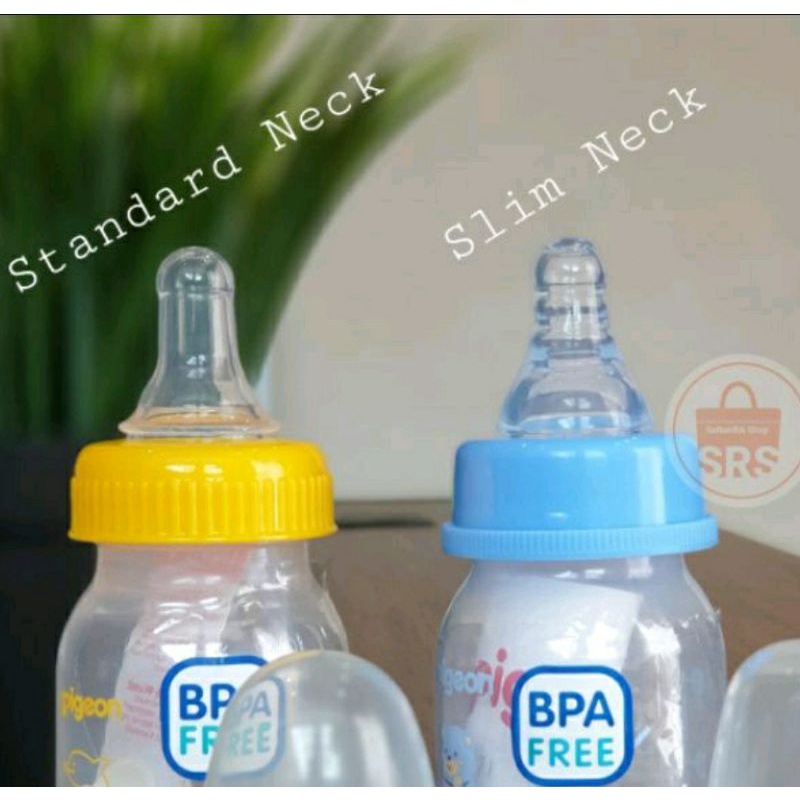 PIGEON Silicone Nipple Size S, M, L (0-6 Bulan) Dot Silicon Nipple Bayi Toples Niple (Ecer)