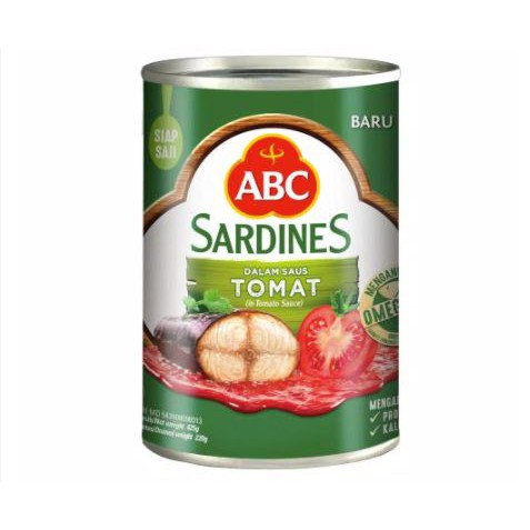 

ABC Sarden Saus Tomat 155 g