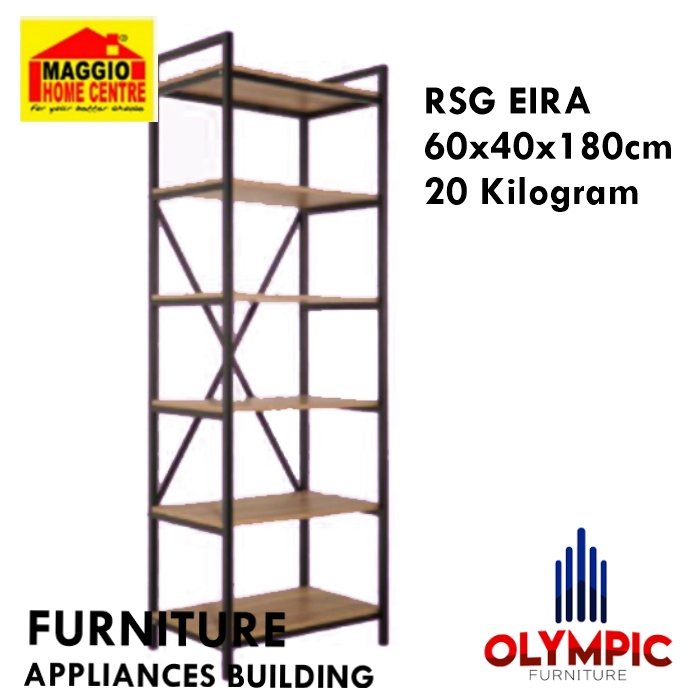 RAK DISPLAY - RAK PAJANGAN - LEMARI BUKU RSG EIRA - OLYMPIC