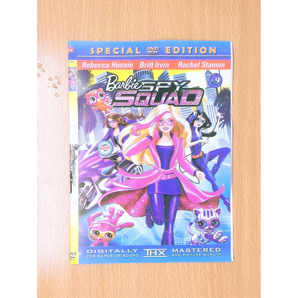 DVD FILM ANAK BARBIE SPY SQUAD FASHION ANAK PEREMPUAN