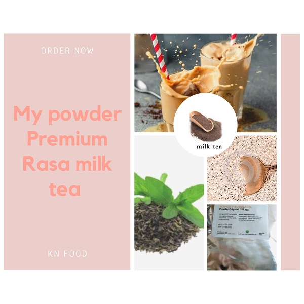 

Powder Milk Tea Premium - Milk Tea Premium - Premium Milk Tea -1Kg.