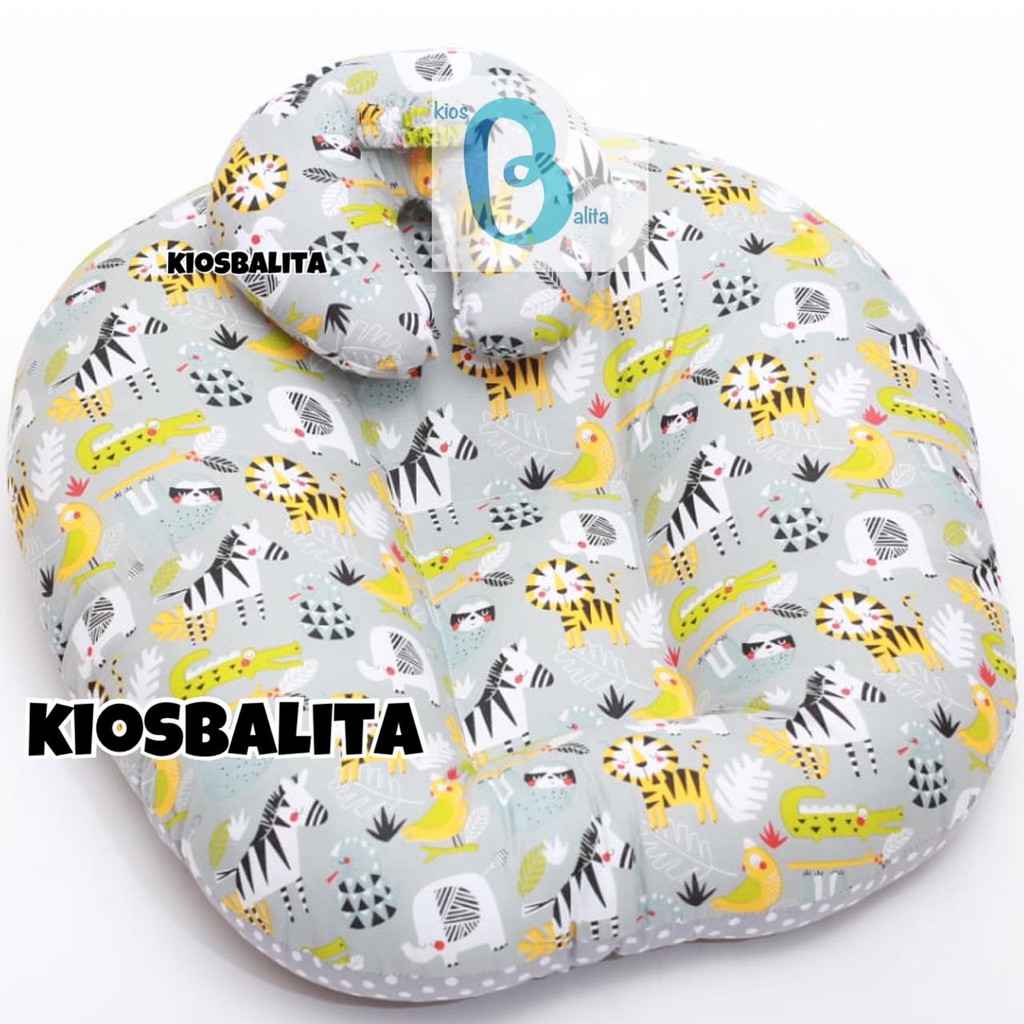 PERLENGKPAN BAYI TERMURAH / SOFA MULTIFUNGSI KASUR BAYI / ALAS STROLLER / BANTAL DOT / BANTAL PEYANG