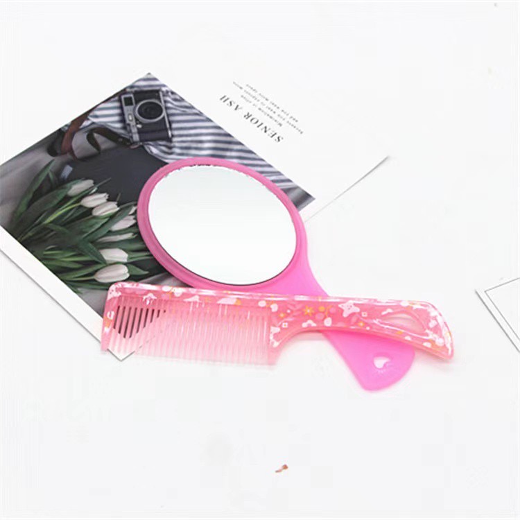 RM ~ READY ! KACA DAN SISIR SET CERMIN MAKE UP SET KARAKTER / set kaca &amp; sisir  / set cermin / sisir karakter lucu