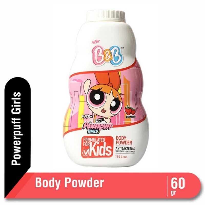 Jual B&b Baby Powder Power Puff Girl Blossom 60gr | Shopee Indonesia