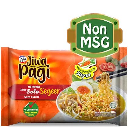 Kobe Mie Jiwa Pagi 80gr Mie Sehat