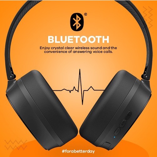 Headset | Headphone Bluetooth Wireless JETE 12 Noise Cancelling - Garansi Resmi 2 Tahun