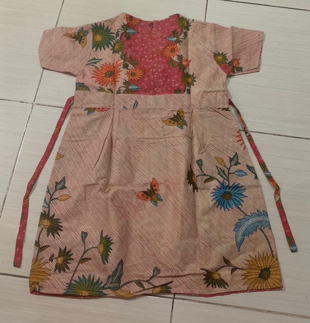 Dress Batik Anak Usia 2 Sampai 10 Tahun - Motif Batik Bervariasi - Batik Anak Harga