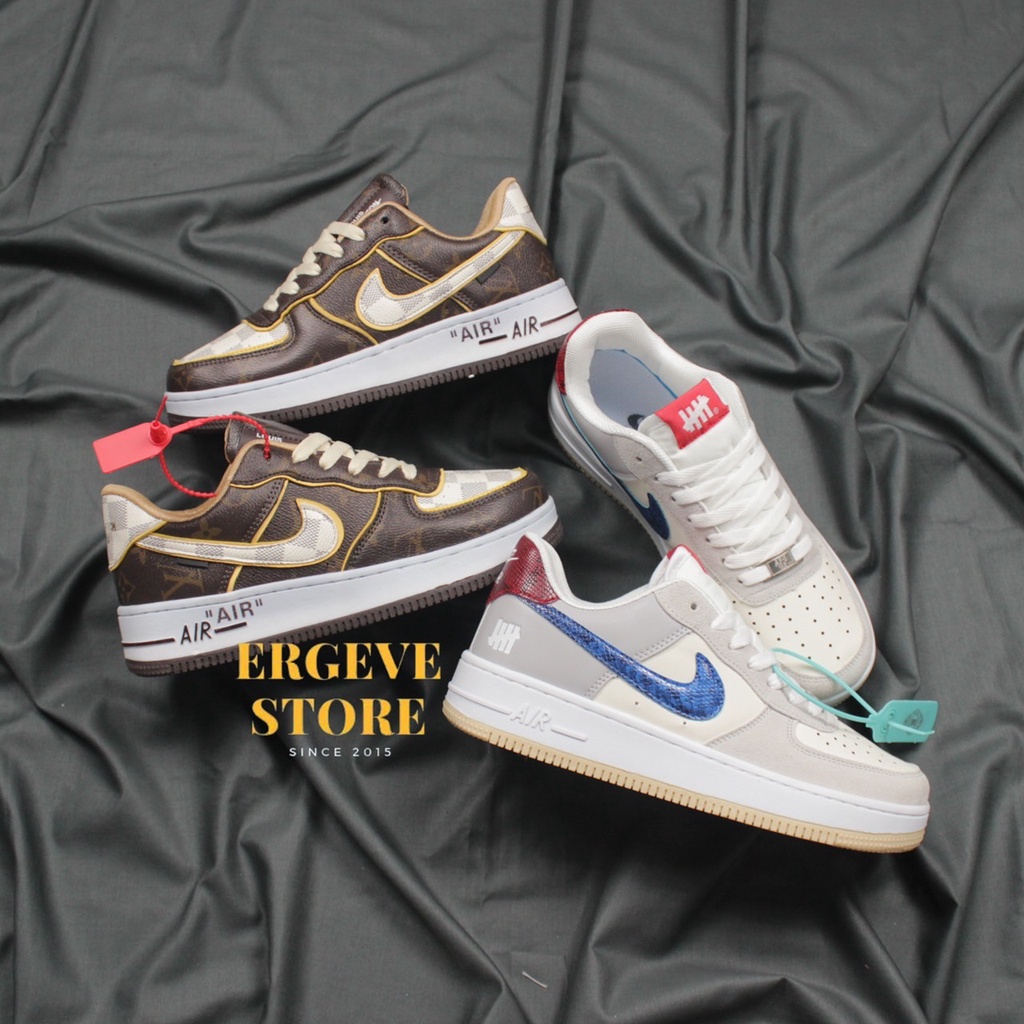 MAN &amp; LADIES SEPATU AIR FORCE 1 LV8 MID LOW UNDEFEATED 5 ON IT SEPATU SNEAKERS CASUAL WANITA PRIA