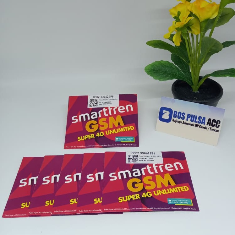 Perdana Smartfren Unlimited FUP 1GB 28Hari