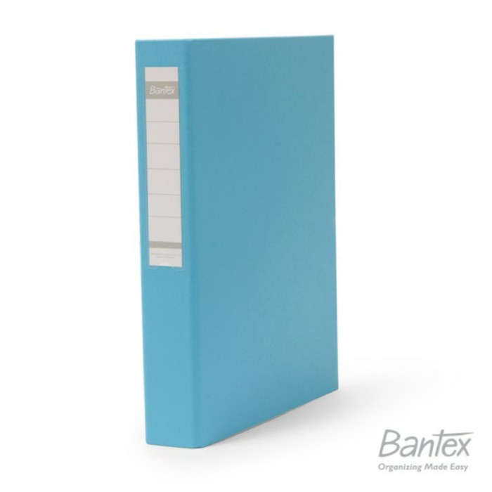 

[Artomas] Bantex Photocard Album A4 2 Ring Binder Bubble Gum 8222P - Blue