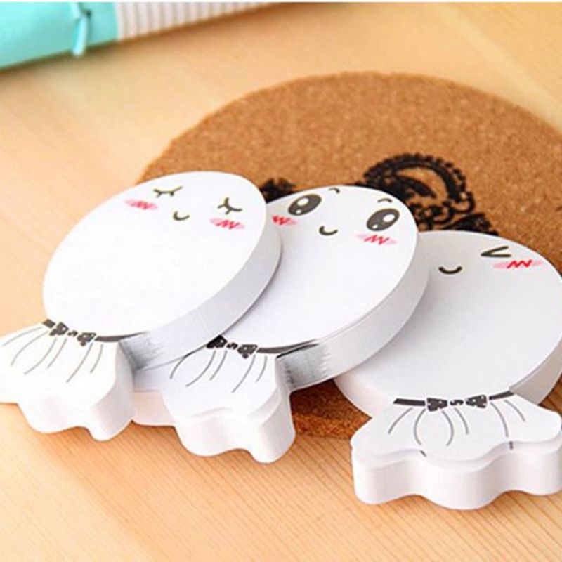 Sticky Notes (40-50 Lembar) Kertas Memo Teru Teru Bozu Lucu Cute Import