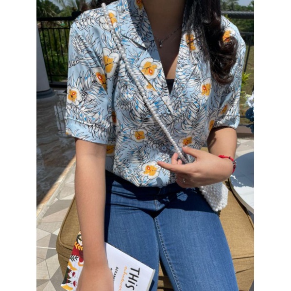 Kemeja Wanita / Kemeja Cewek / Kemeja H&M / Kemeja hnm wanita / kemeja floral/