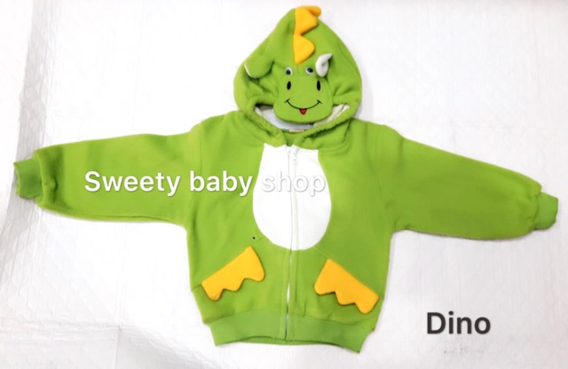 Jaket anak model binatang 3 dimensi 6m-2th lucu murah