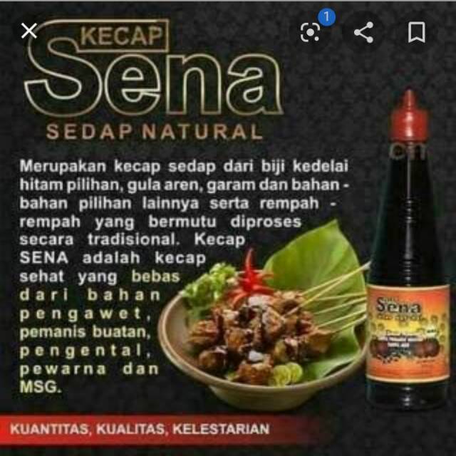 

Kecap Sena Nasa/kecap sedap natural/Nasa Resmi Bekasi