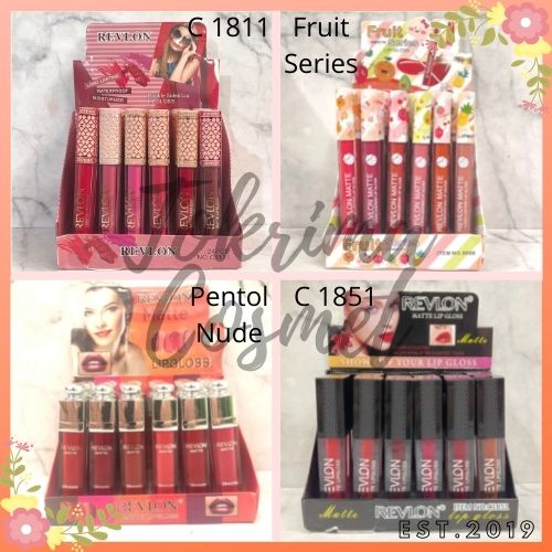 [LUSINAN] Lipgloss Revlon Ultra HD Matte Lip Colours / TOKRIMACOSMET