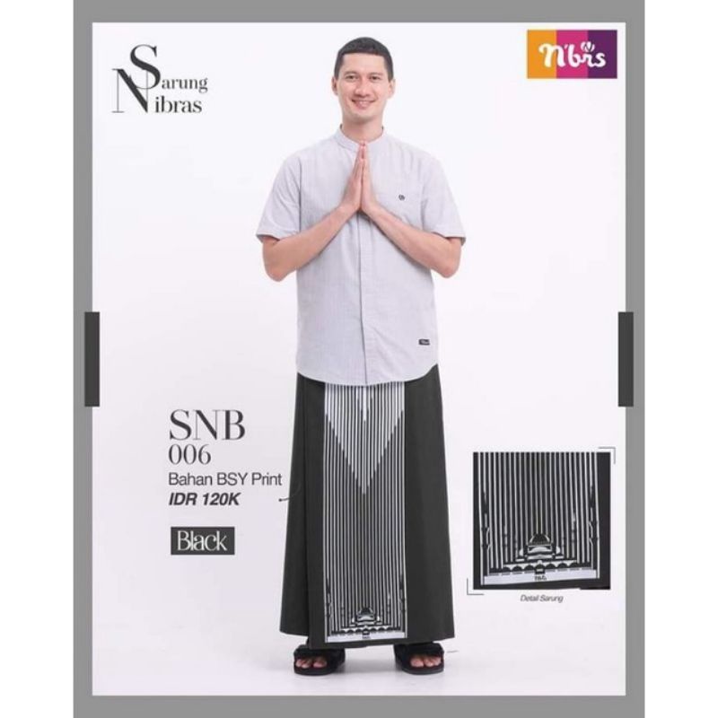 Sarung nibras Snb 006,Snb 007,Snb 008 sarung mutif ali/maher.zaid/nusa.shafir/rama