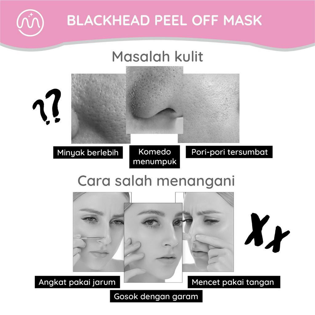 MINIPINK Masker Komedo Black Head Remover Peel Off Sachet MP002